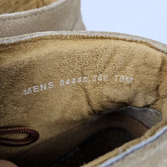 Nunn Bush Suede Leather Mens Chukka Boots Woodbury Ankle Tan 84445-269 Size 10 - Picture 14 of 16